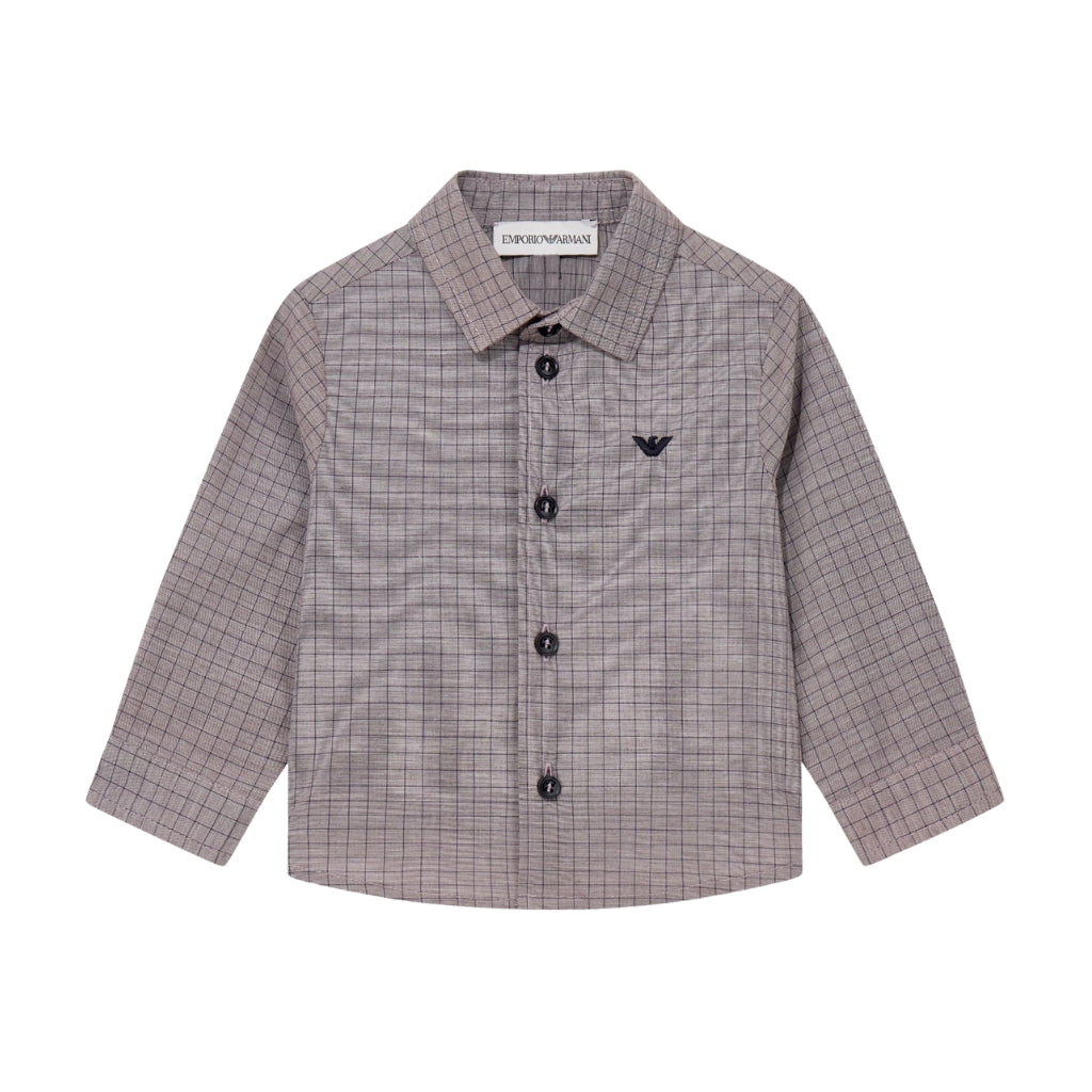 Emporio Armani Junior Checkerd Shirt
