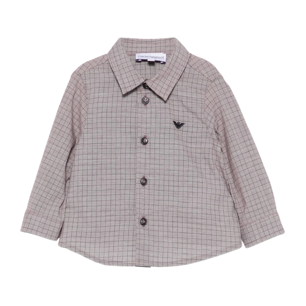 Emporio Armani Junior Checkerd Shirt