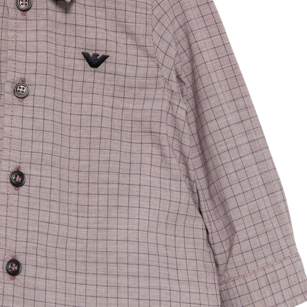 Emporio Armani Junior Checkerd Shirt