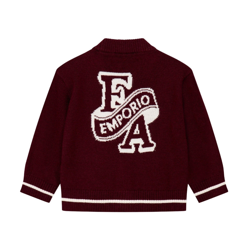 Emporio Armani Junior Graphic Cardigan
