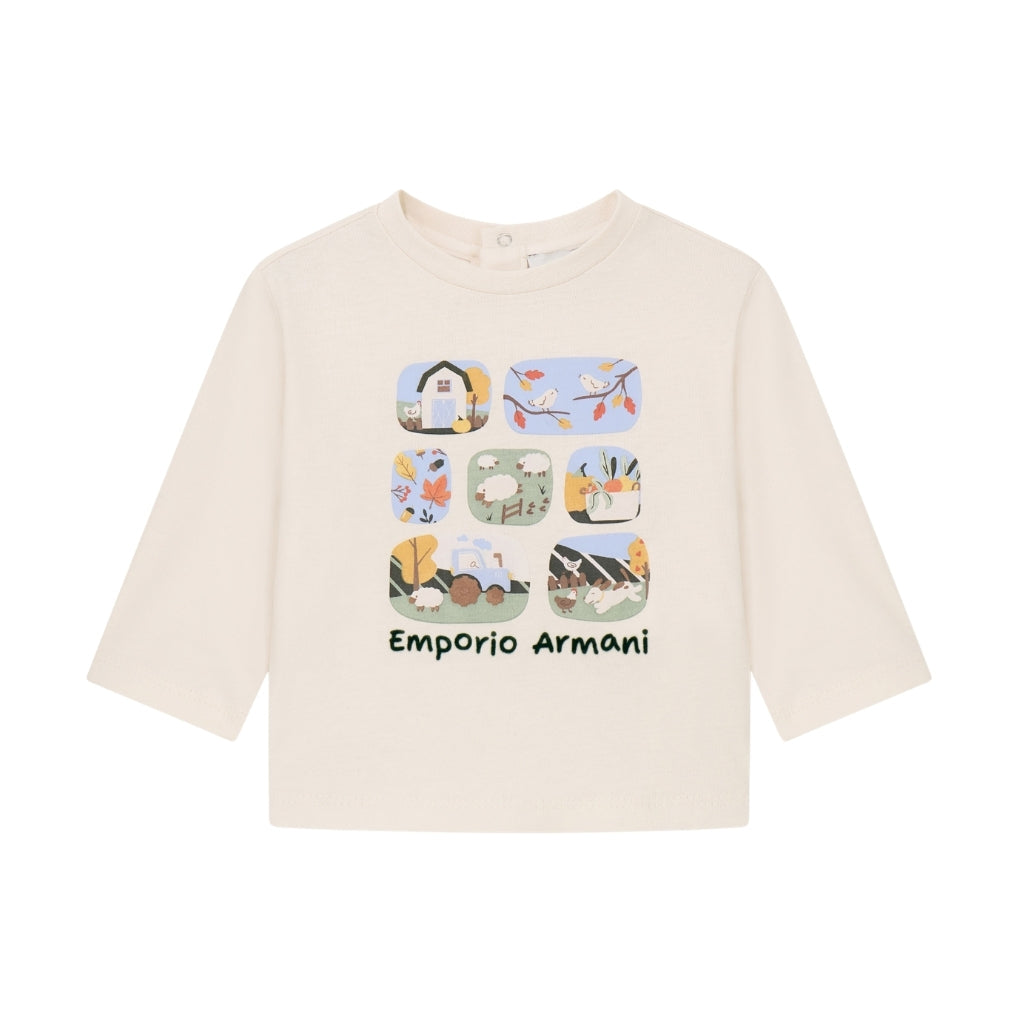 Emporio Armani Junior Long Sleeves T-shirt