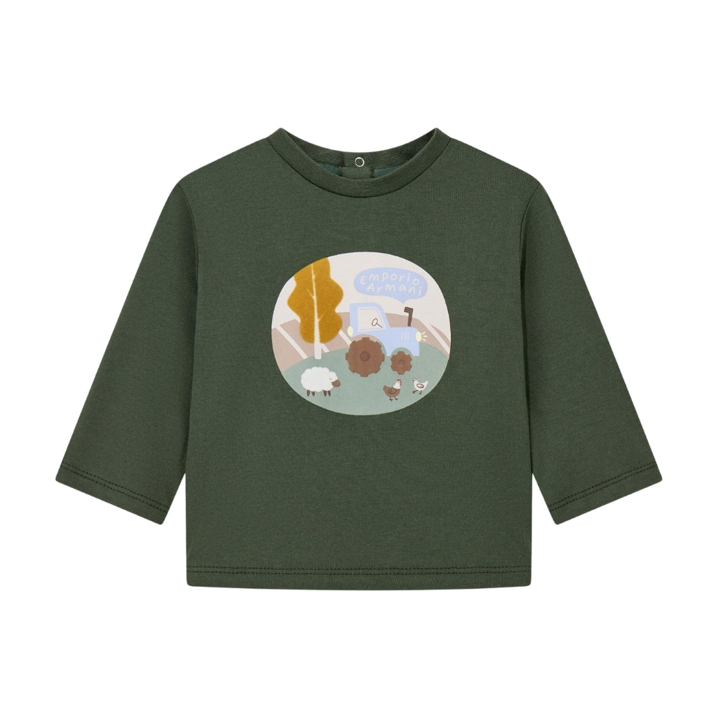 Emporio Armani Junior Long Sleeves T-shirt