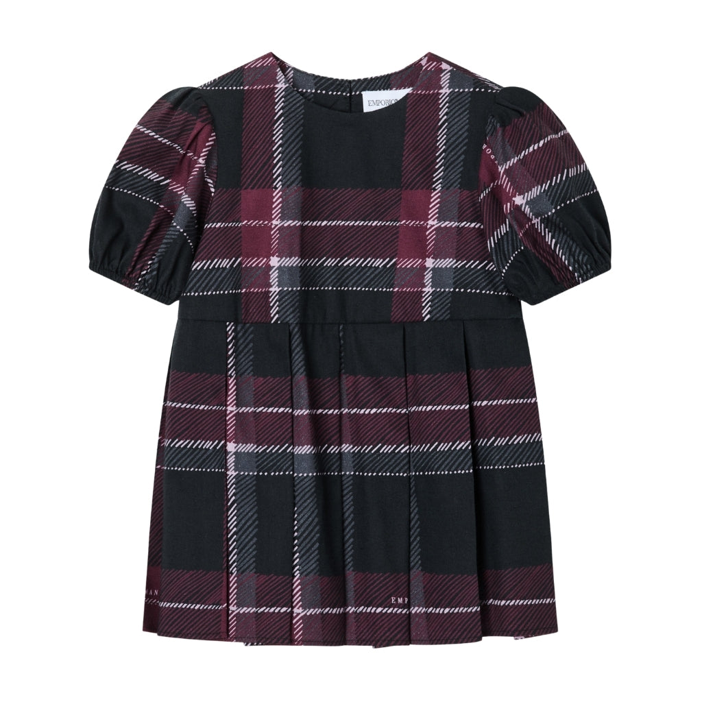Emporio Armani Junior Tartan Dress