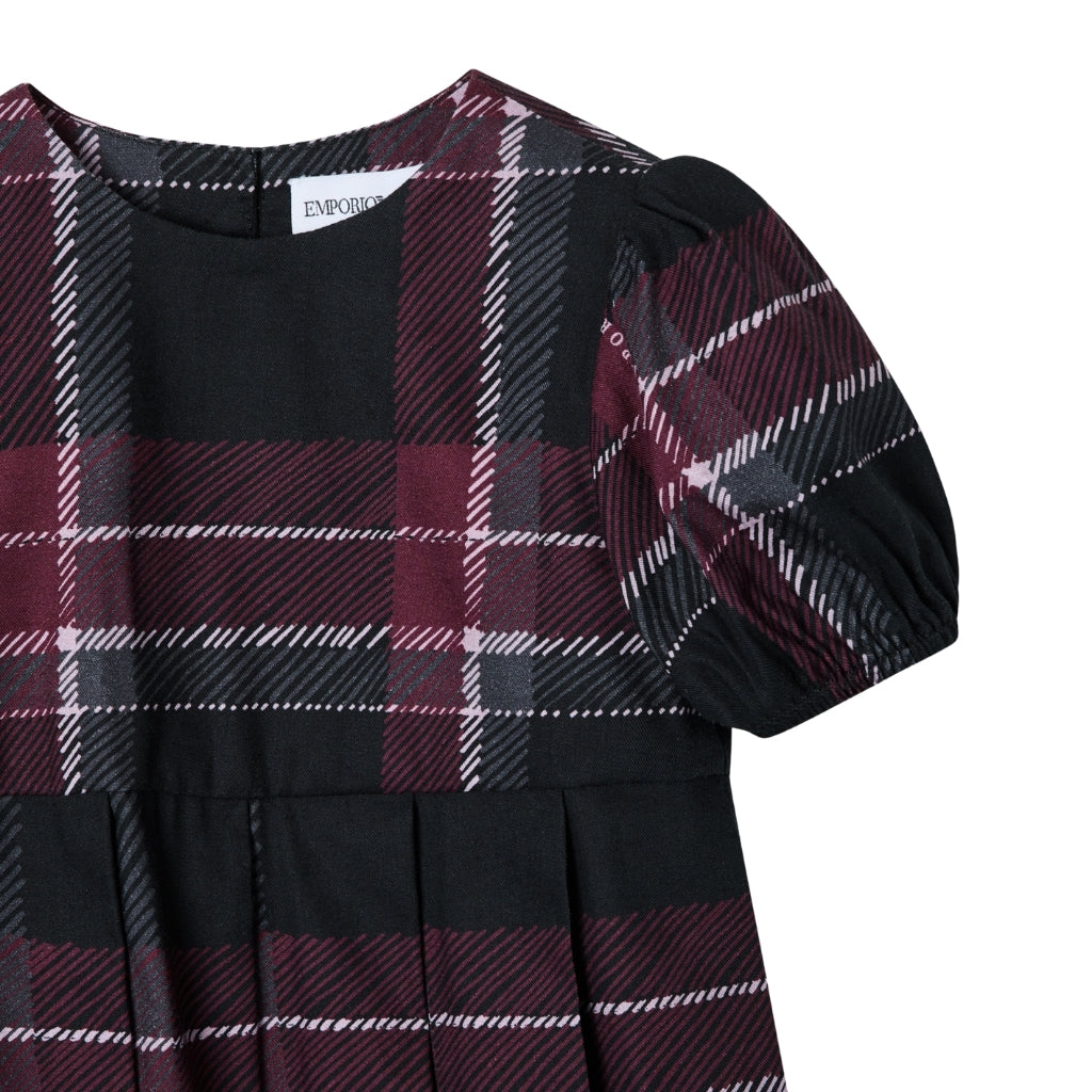 Emporio Armani Junior Tartan Dress