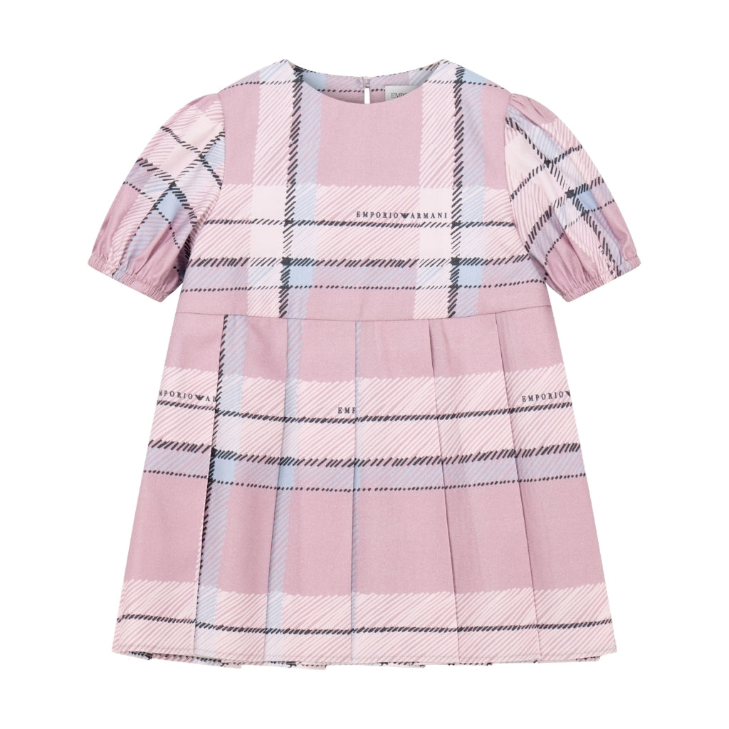 Emporio Armani Junior Tartan Dress