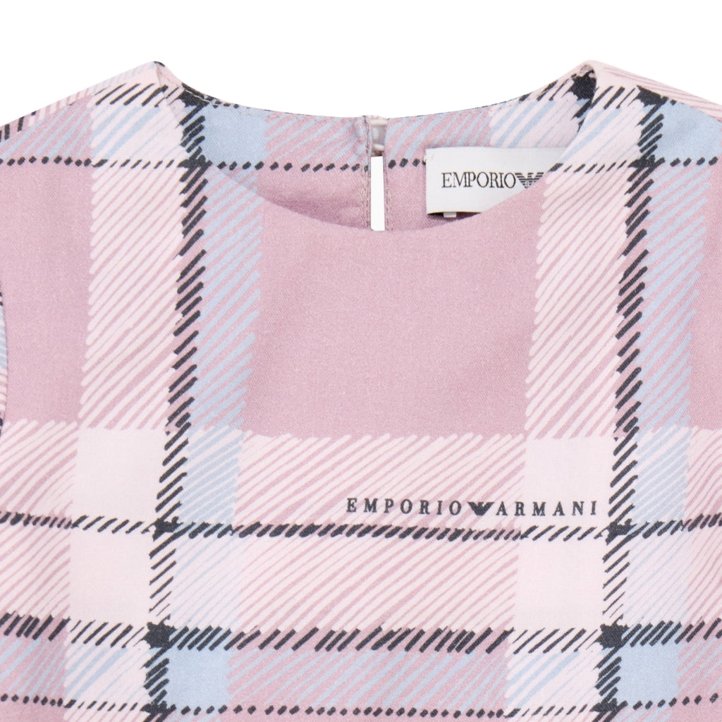 Emporio Armani Junior Tartan Dress