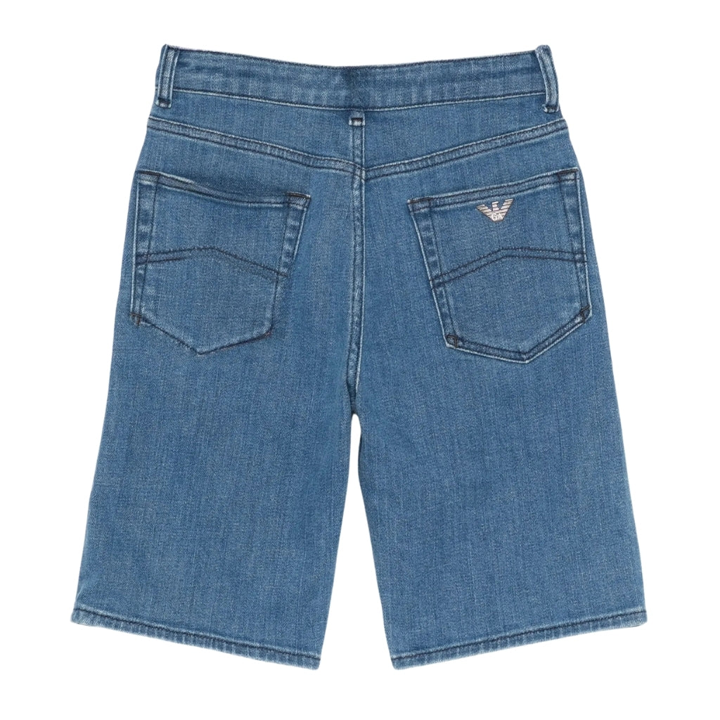 Emporio Armani Junior Denim Shorts