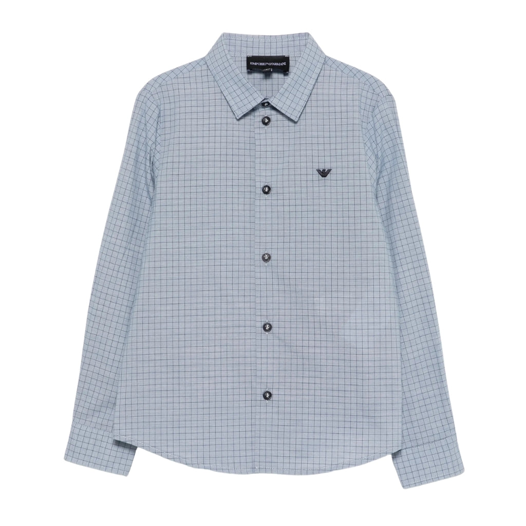 Emporio Armani Junior Checkered Shirt