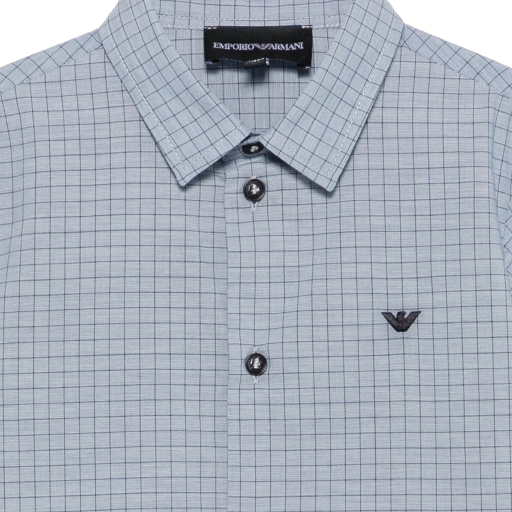 Emporio Armani Junior Checkered Shirt