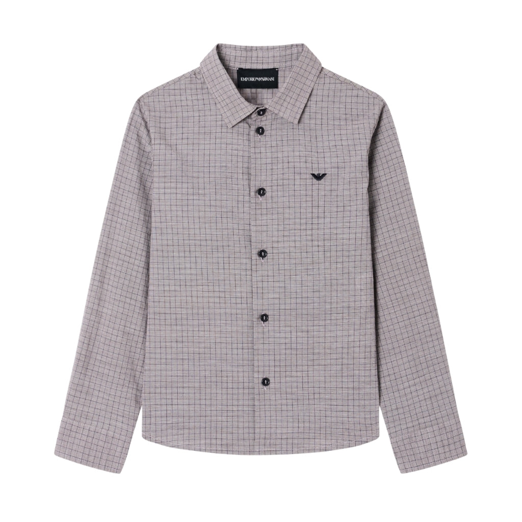 Emporio Armani Junior Checkered Shirt