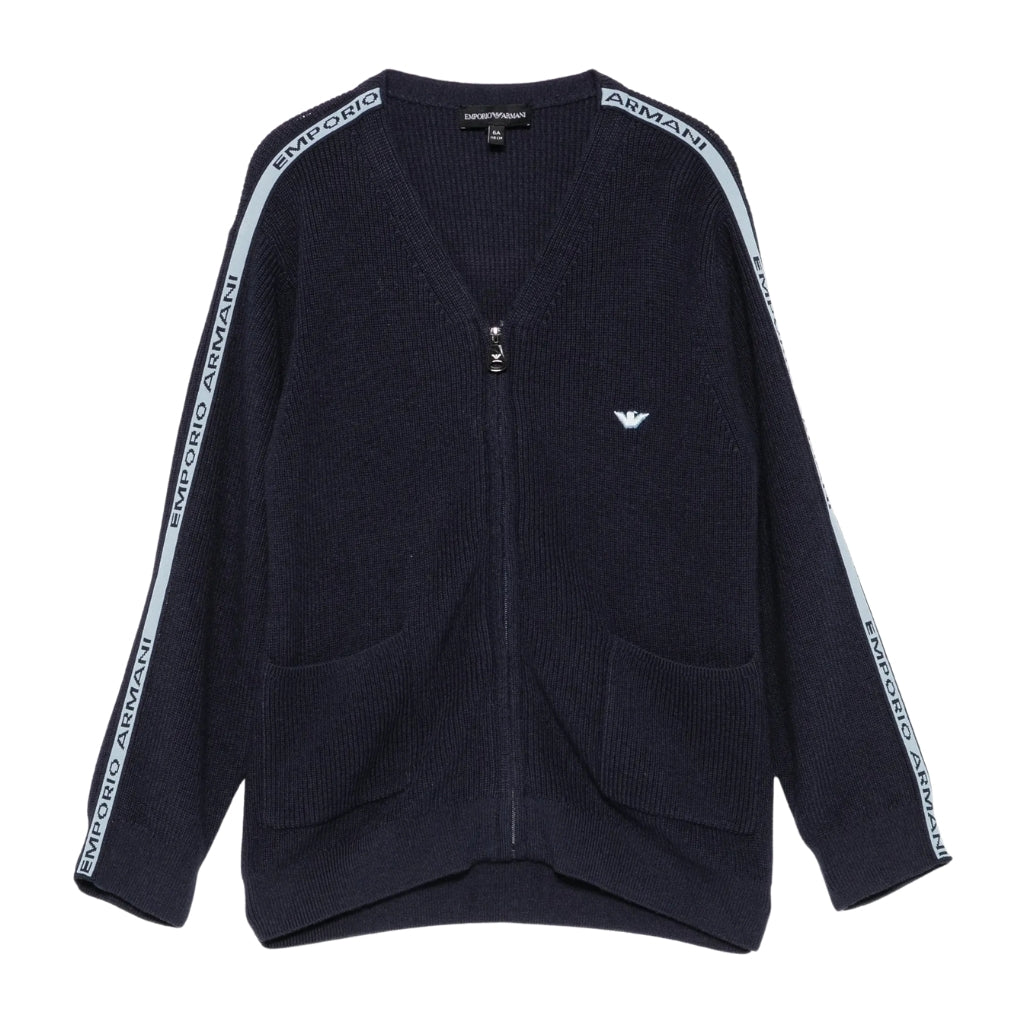 Emporio Armani Junior Knitted Cardigan