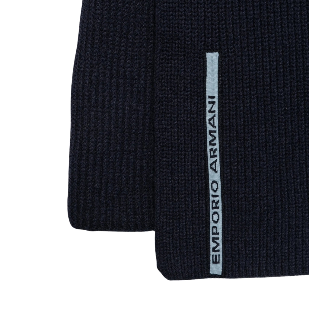 Emporio Armani Junior Scarf and Beanie Hat Set
