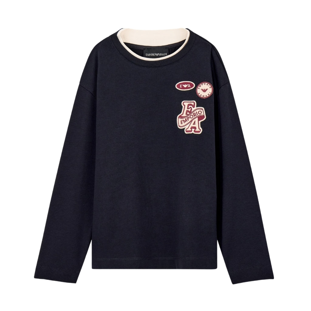 Emporio Armani Junior Long Sleeves T-shirt