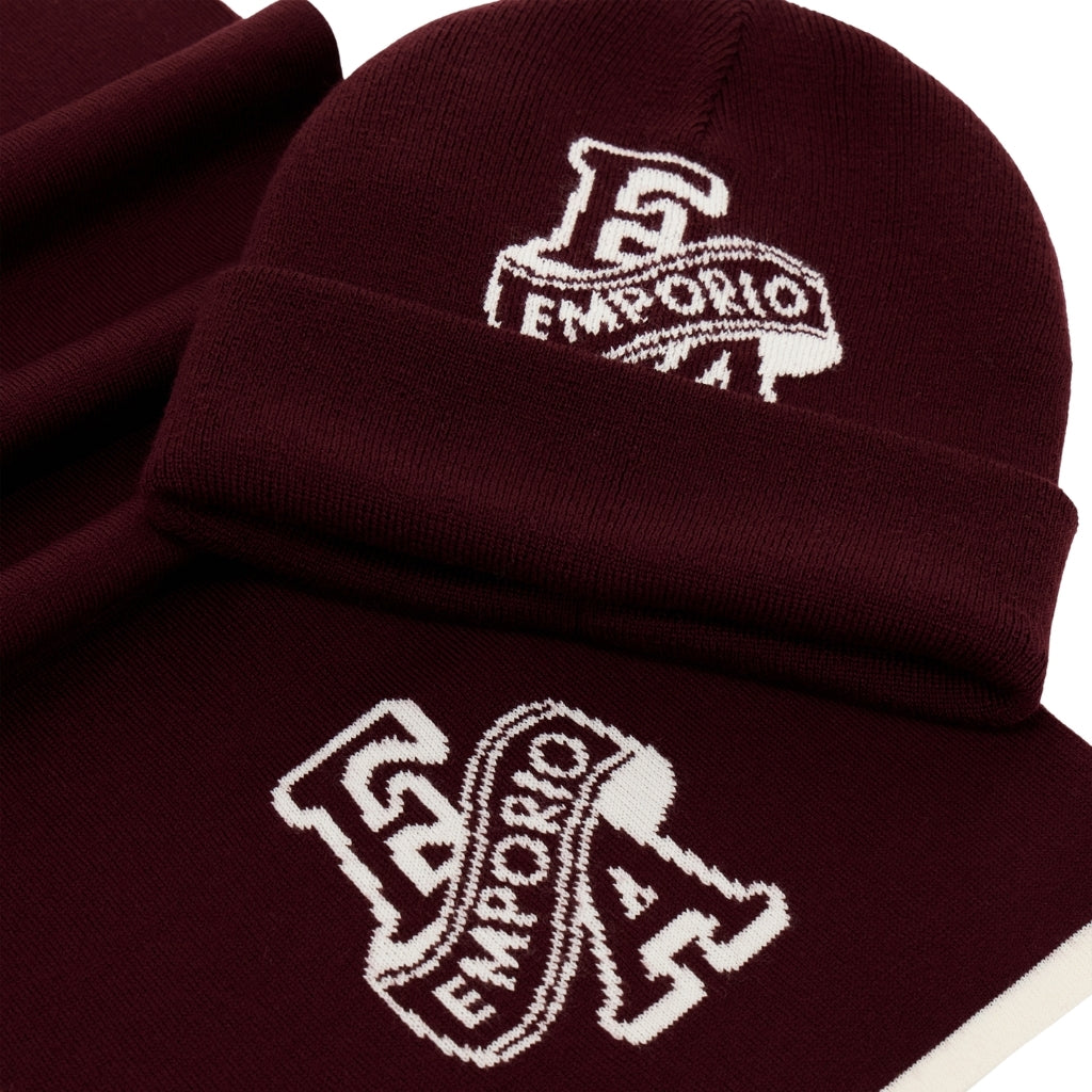 Emporio Armani Junior Scarf and Beanie Hat Set