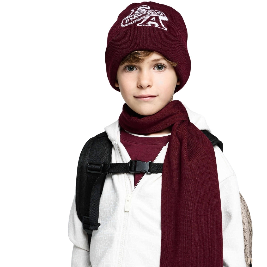 Emporio Armani Junior Scarf and Beanie Hat Set