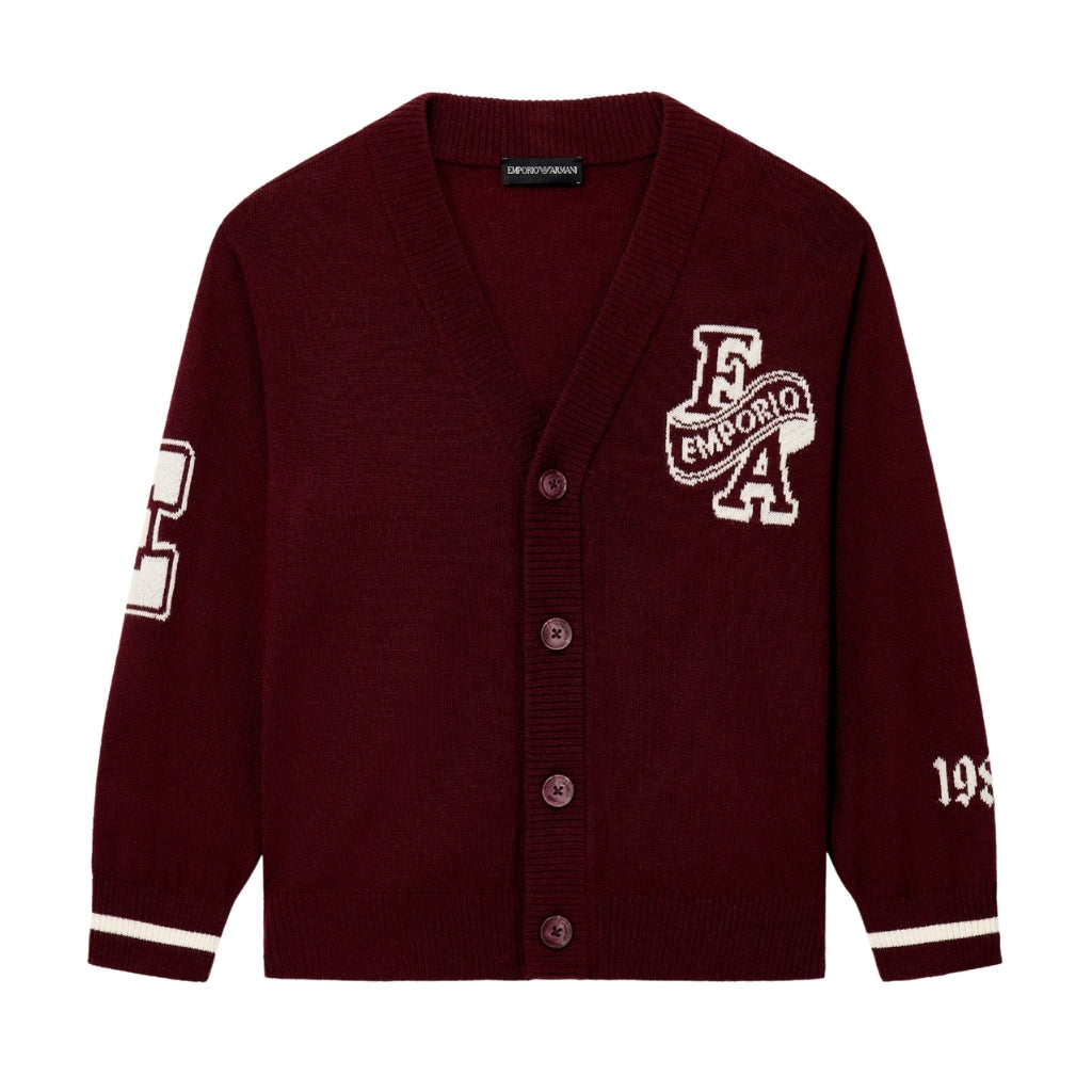 Emporio Armani Junior Knitted Cardigan