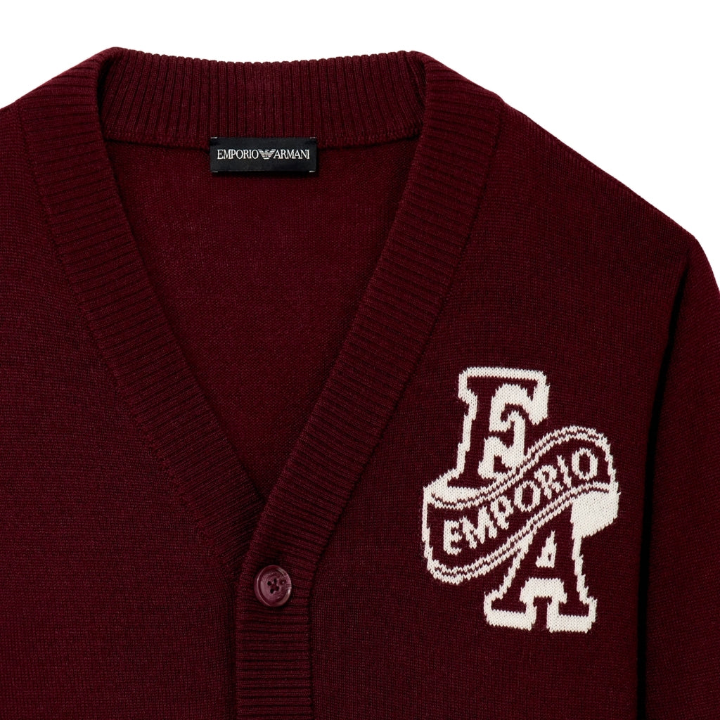 Emporio Armani Junior Knitted Cardigan