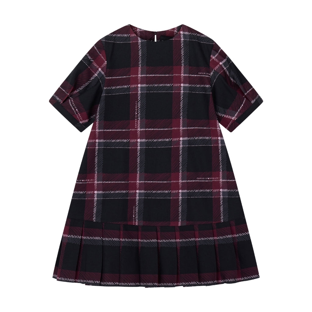 Emporio Armani Junior Tartan Dress
