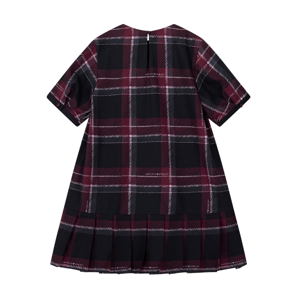 Emporio Armani Junior Tartan Dress