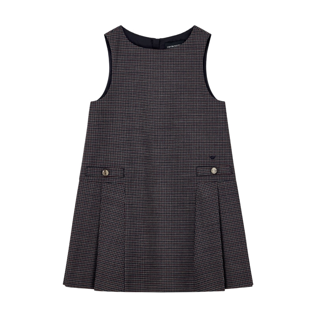Emporio Armani Junior Tweed Dress