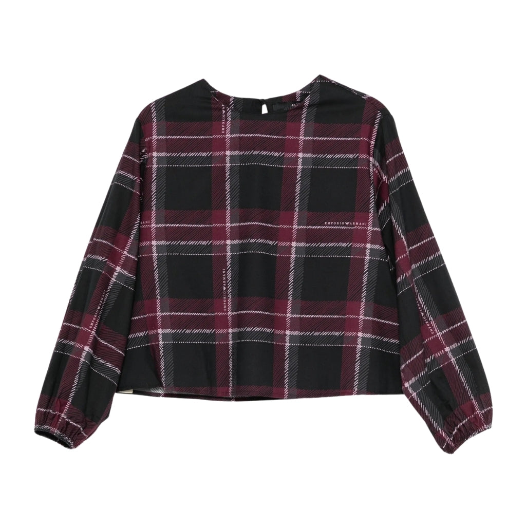 Emporio Armani Junior Tartan Shirt