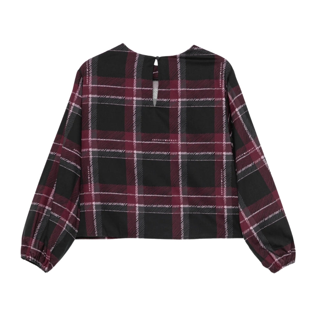 Emporio Armani Junior Tartan Shirt