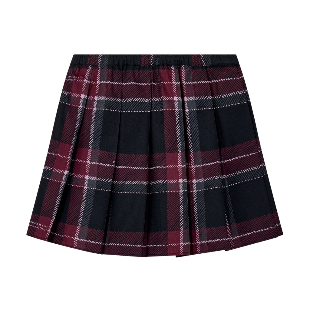 Emporio Armani Junior Tartan Skirt