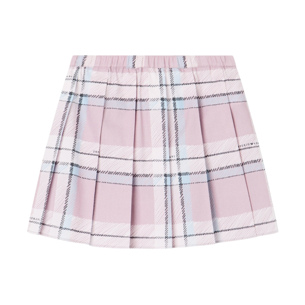 Emporio Armani Junior Tartan Skirt