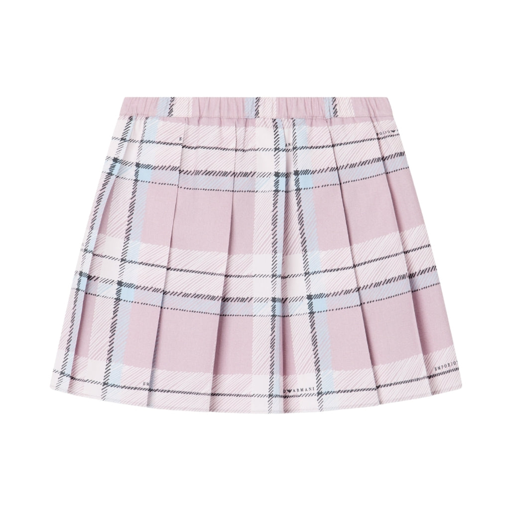 Emporio Armani Junior Tartan Skirt