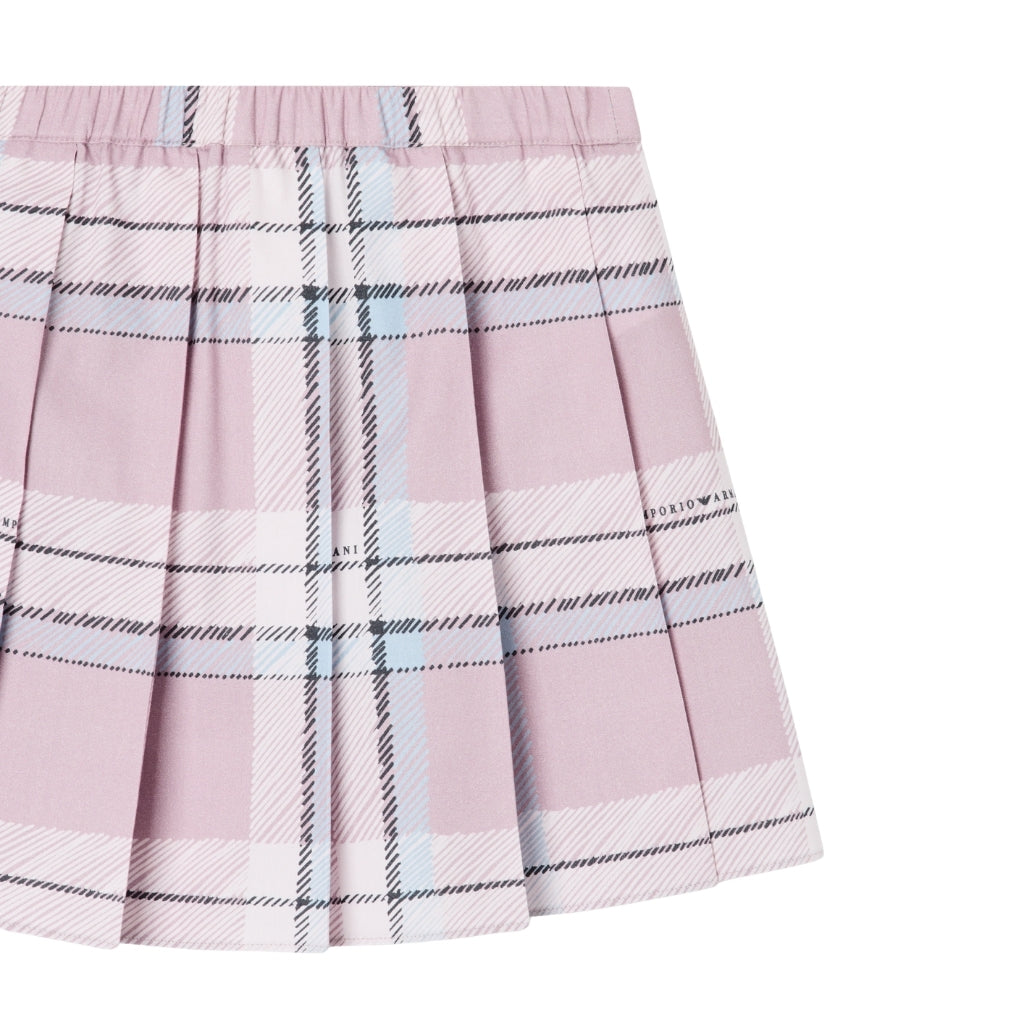 Emporio Armani Junior Tartan Skirt