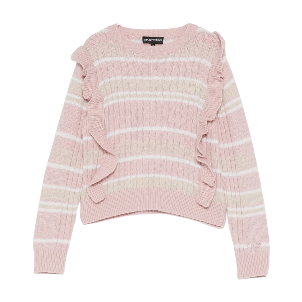 Emporio Armani Junior Striped Jumper