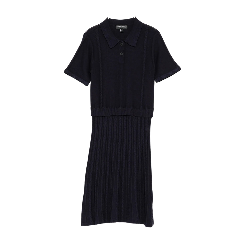 Emporio Armani Junior Pleated Dress