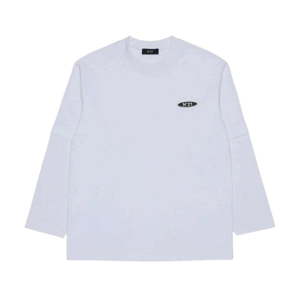 N°21 Kids Long Sleeve T-shirt