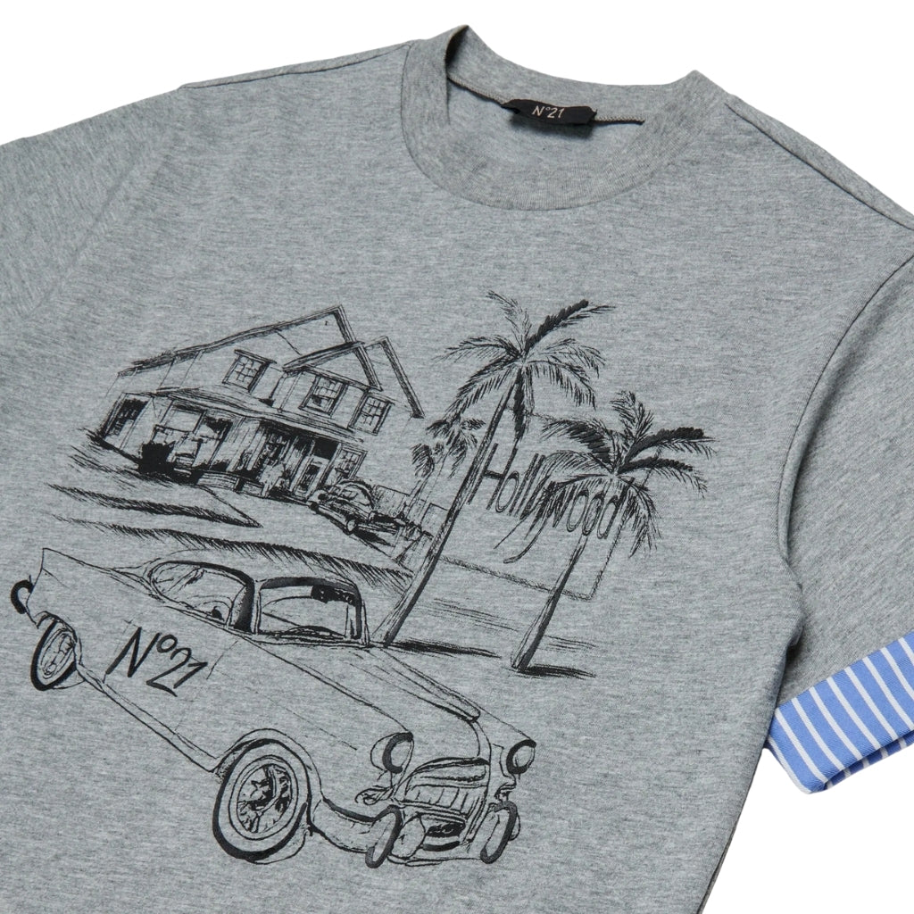 N°21 Kids Graphic Print T-shirt