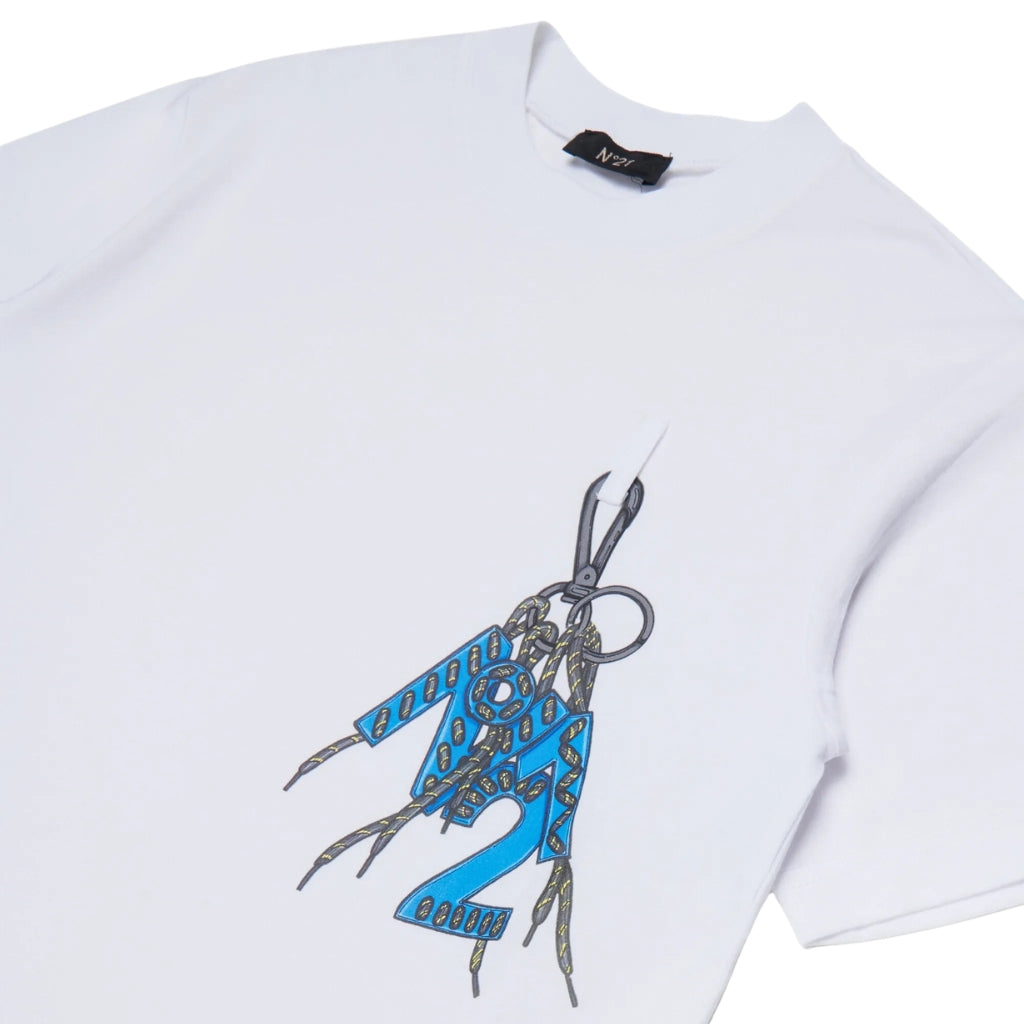 N°21 Kids Graphic Print T-shirt