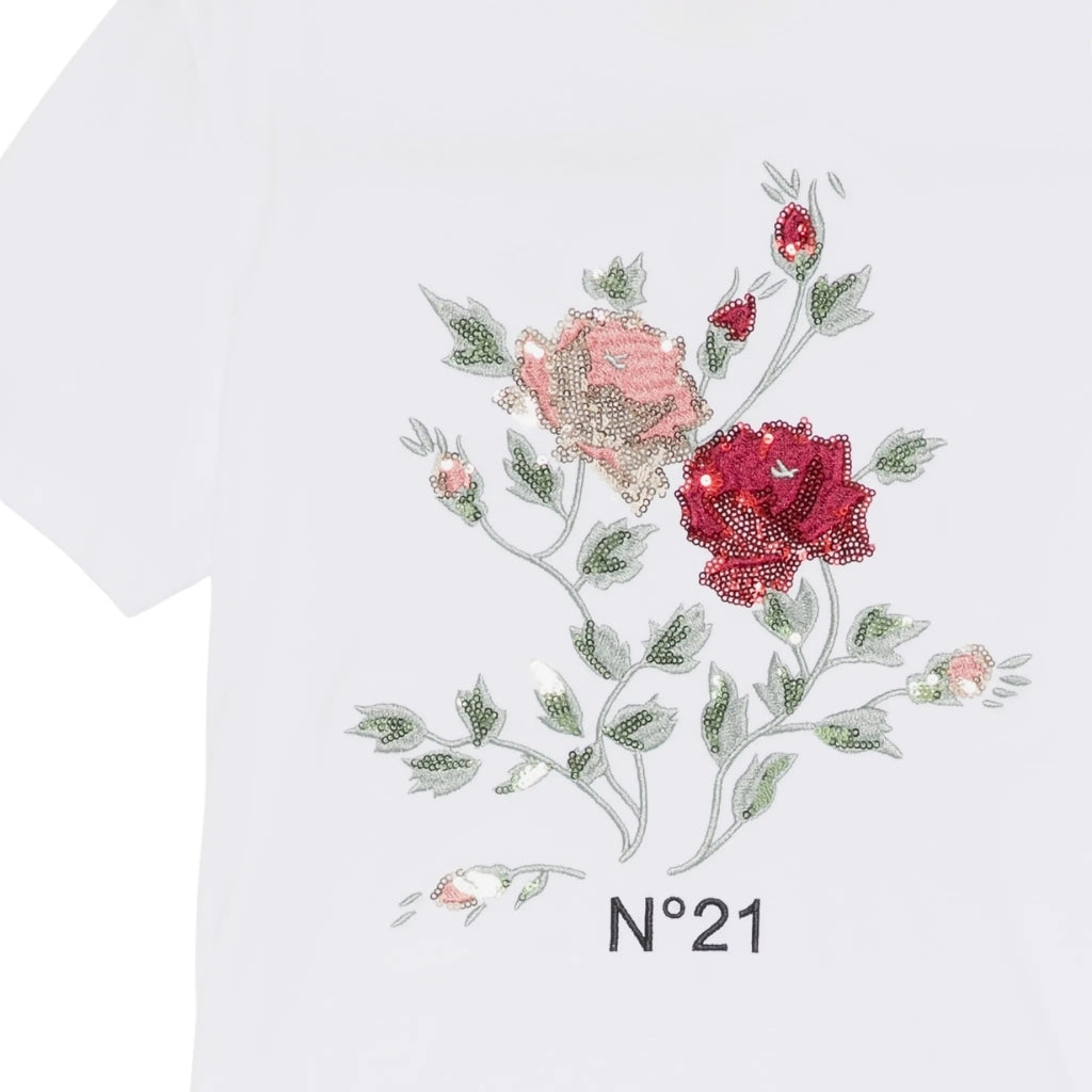 N°21 Kids Graphic Print T-shirt