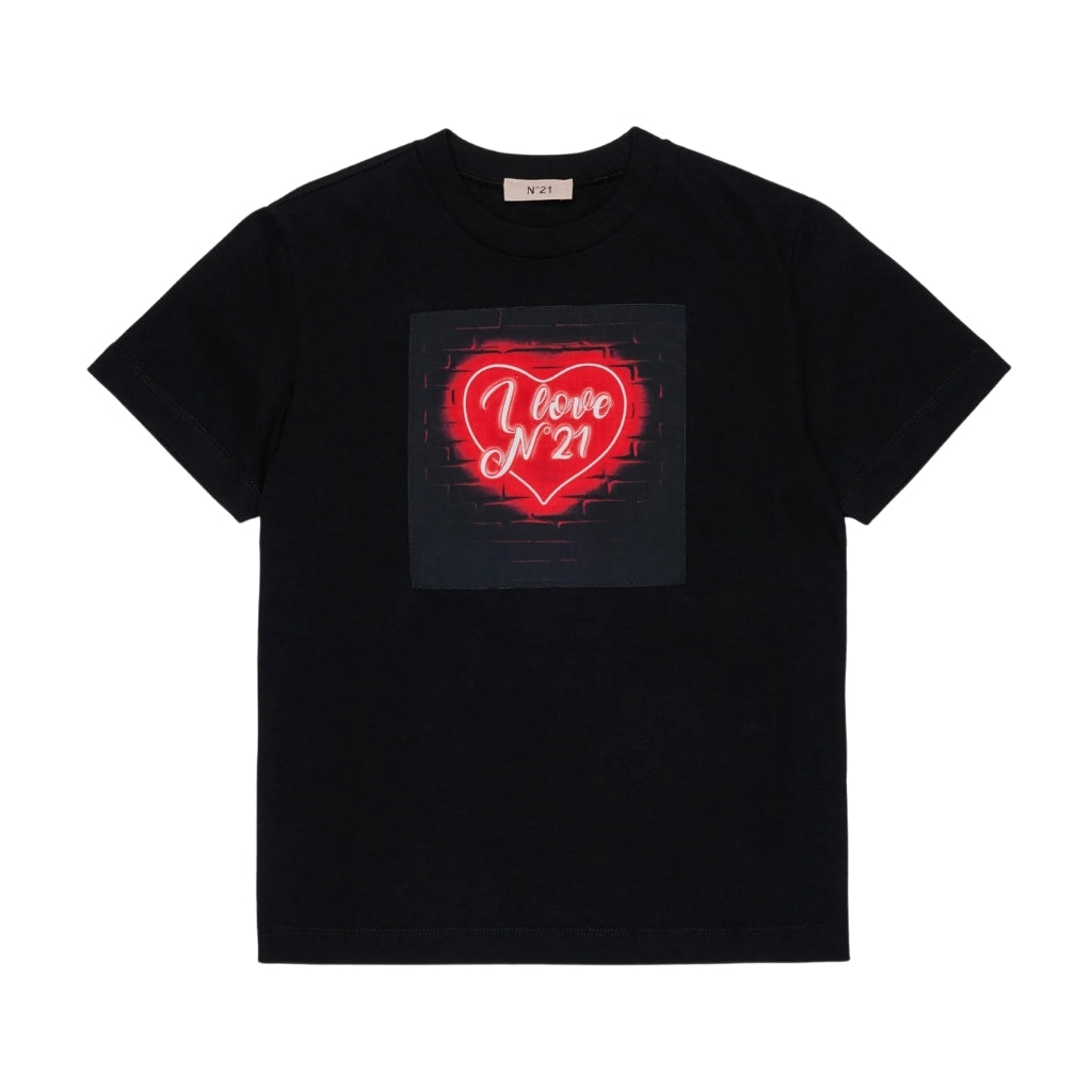 N°21 Kids Graphic Print T-shirt