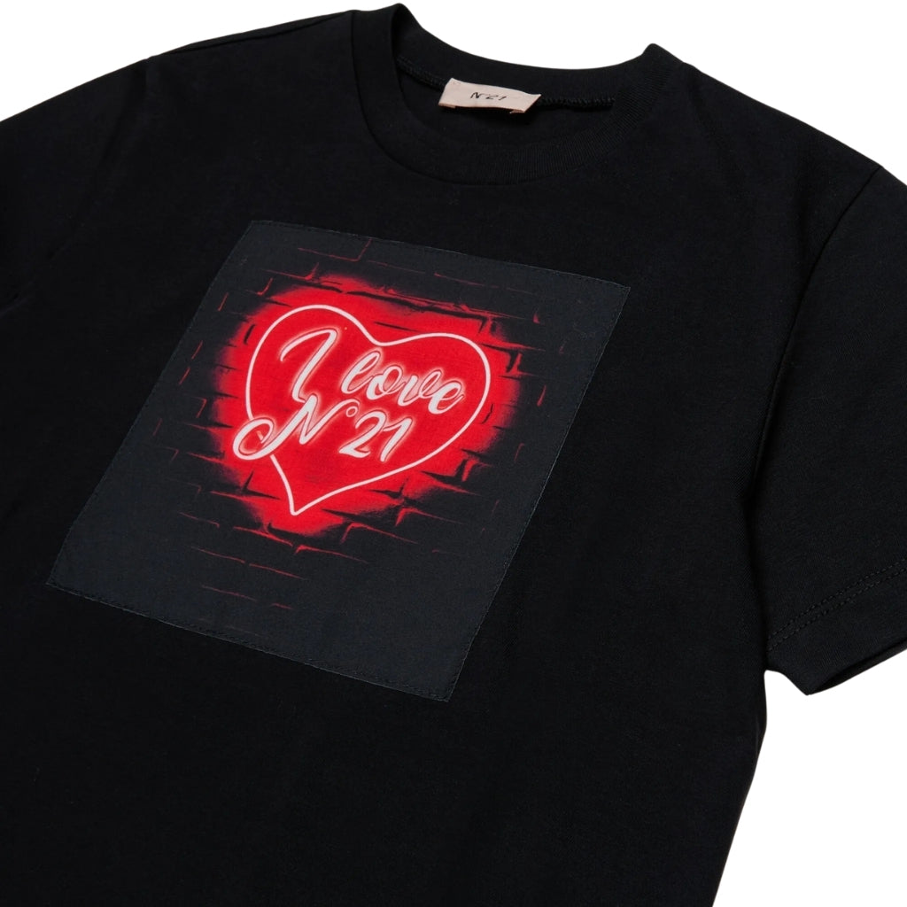 N°21 Kids Graphic Print T-shirt