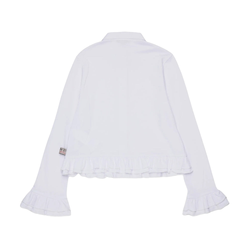 N°21 Kids Ruffled Shirt