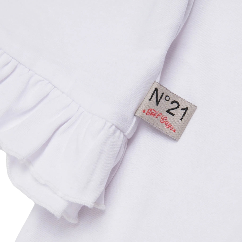 N°21 Kids Ruffled Shirt