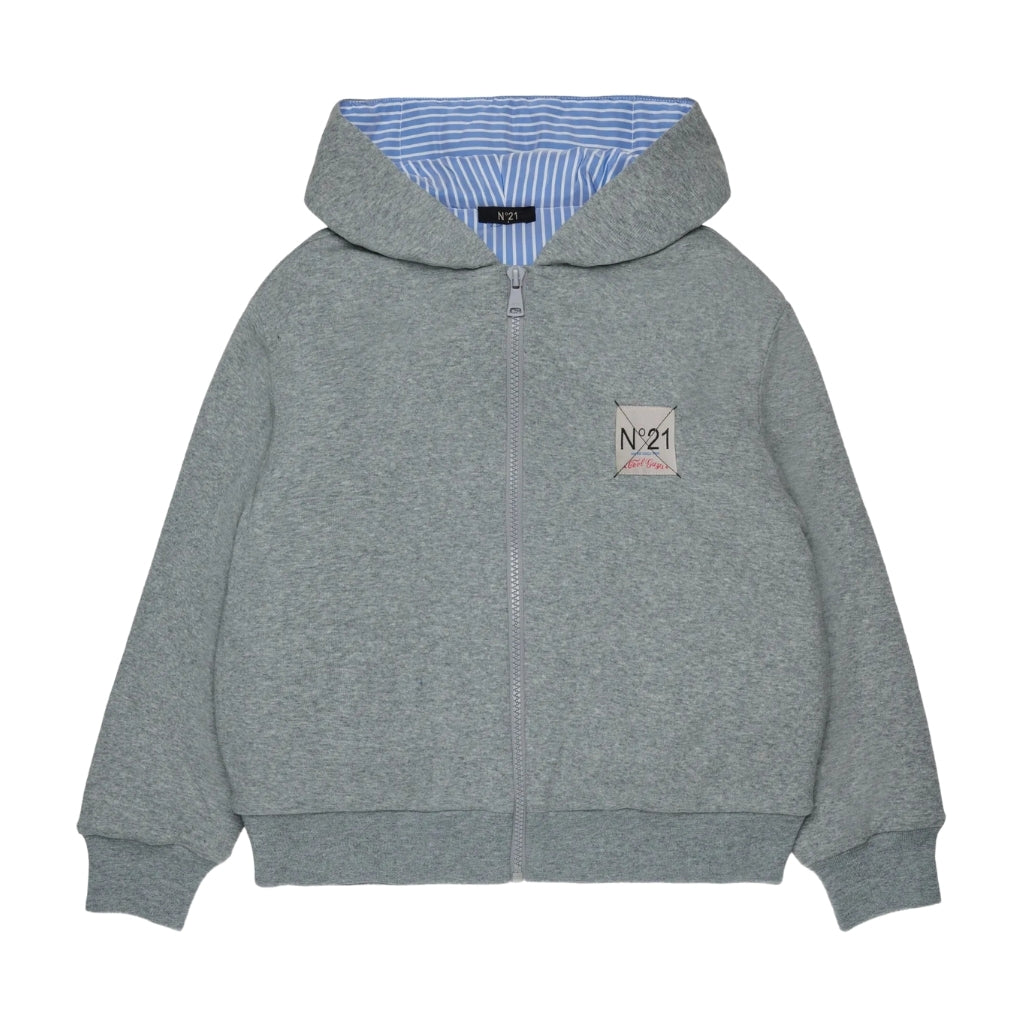 N°21 Kids Hooded Jacket