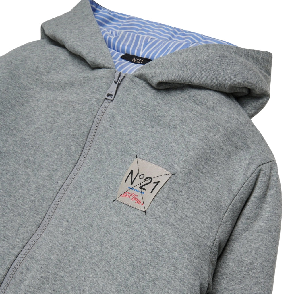 N°21 Kids Hooded Jacket