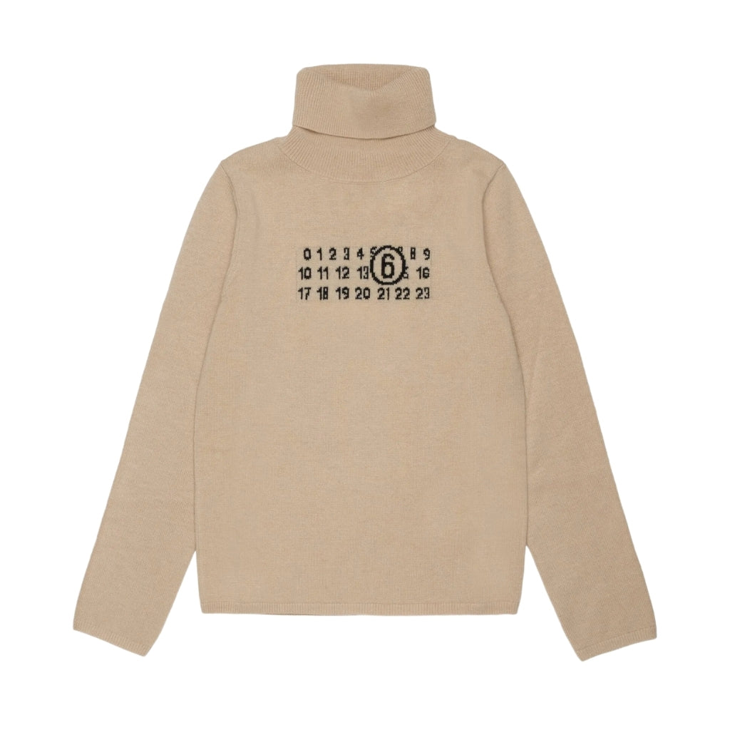 MM6 Kids Turtleneck Sweater