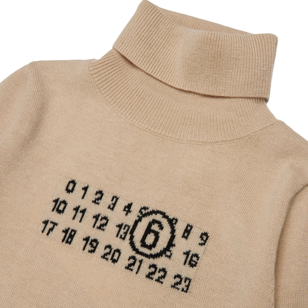 MM6 Kids Turtleneck Sweater
