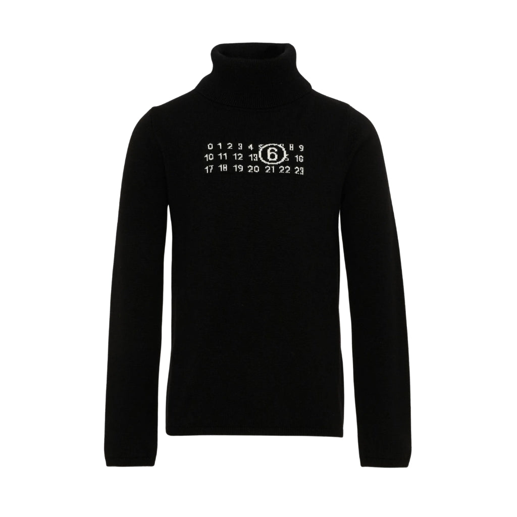 MM6 Kids Turtleneck Top