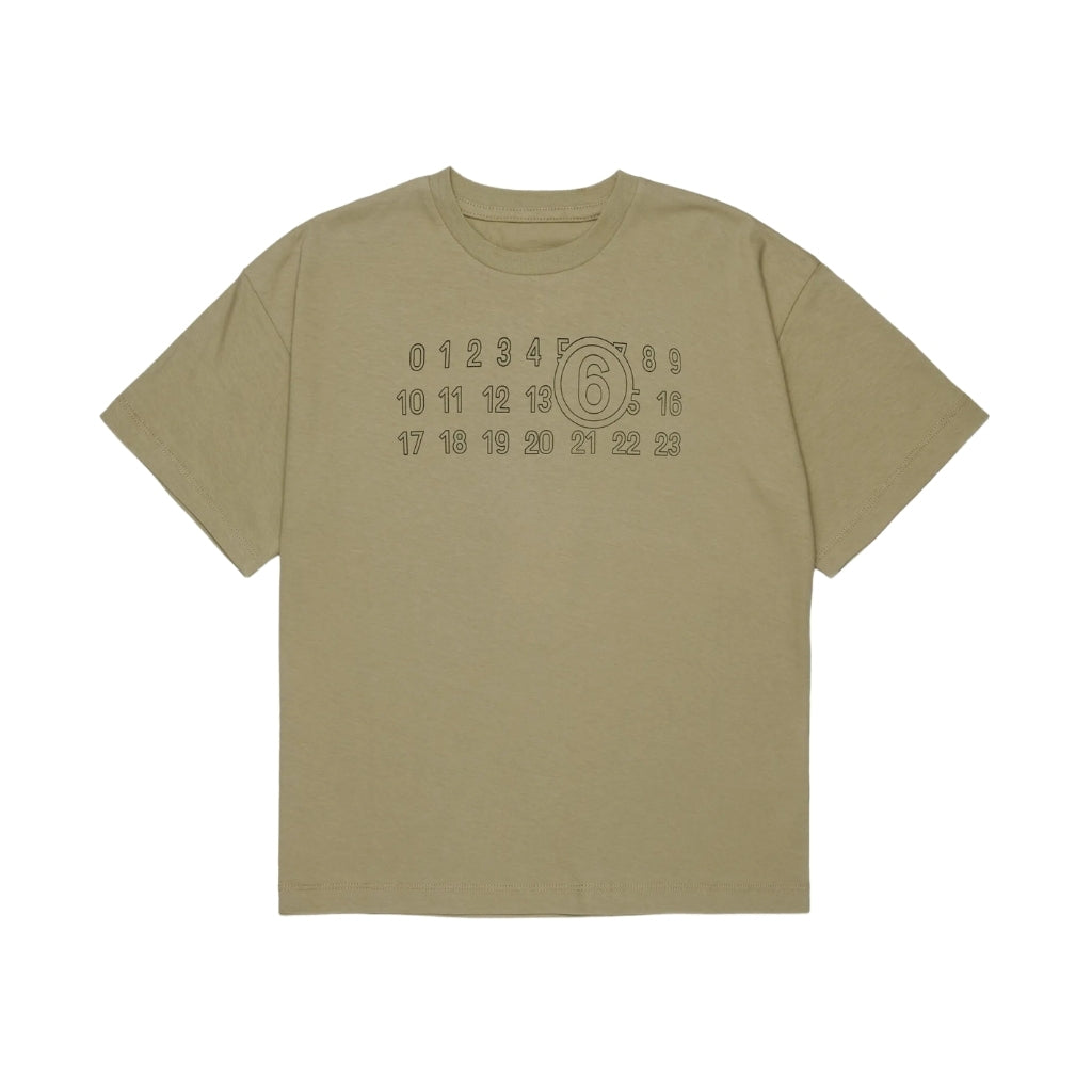 MM6 Kids Logo Print T-shirt