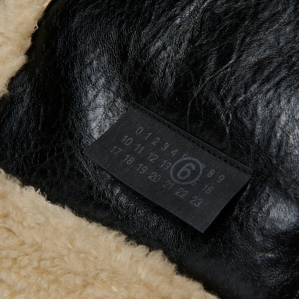 MM6 Kids Faux Leather Vest