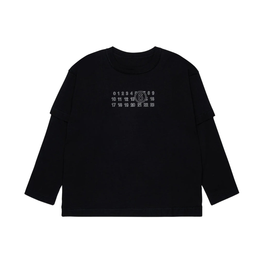 MM6 Kids Logo Print T-shirt
