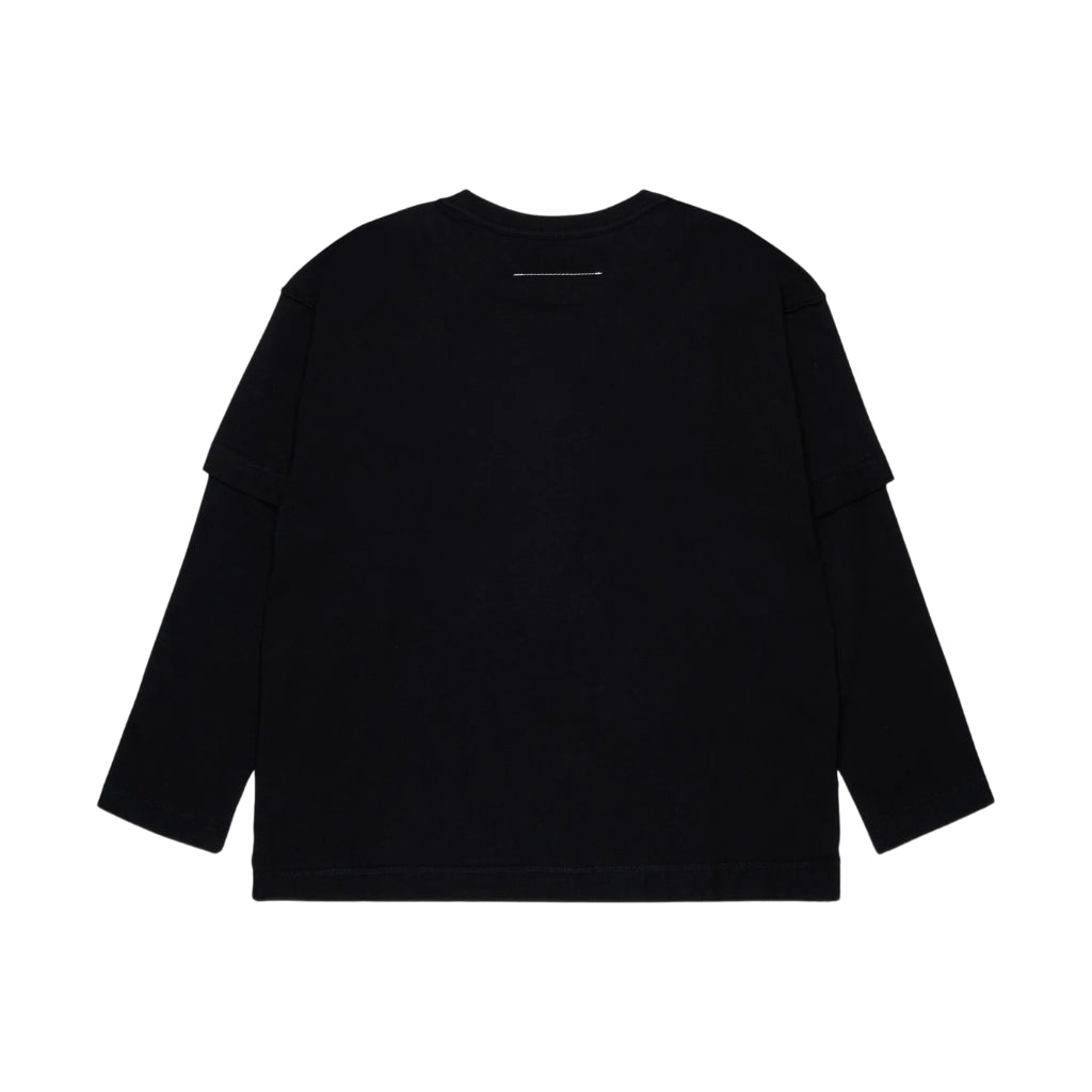 MM6 Kids Logo Print T-shirt