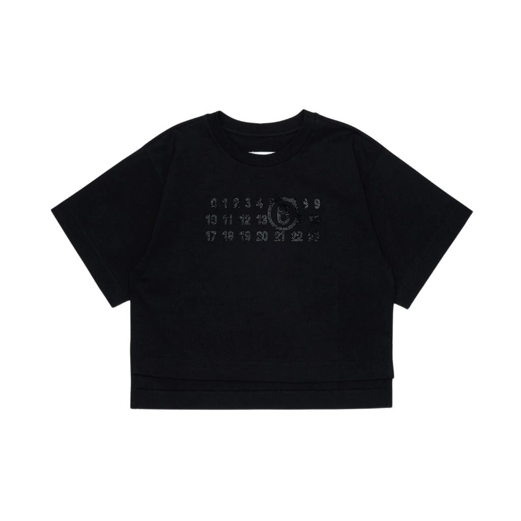 MM6 Kids Logo Print T-shirt